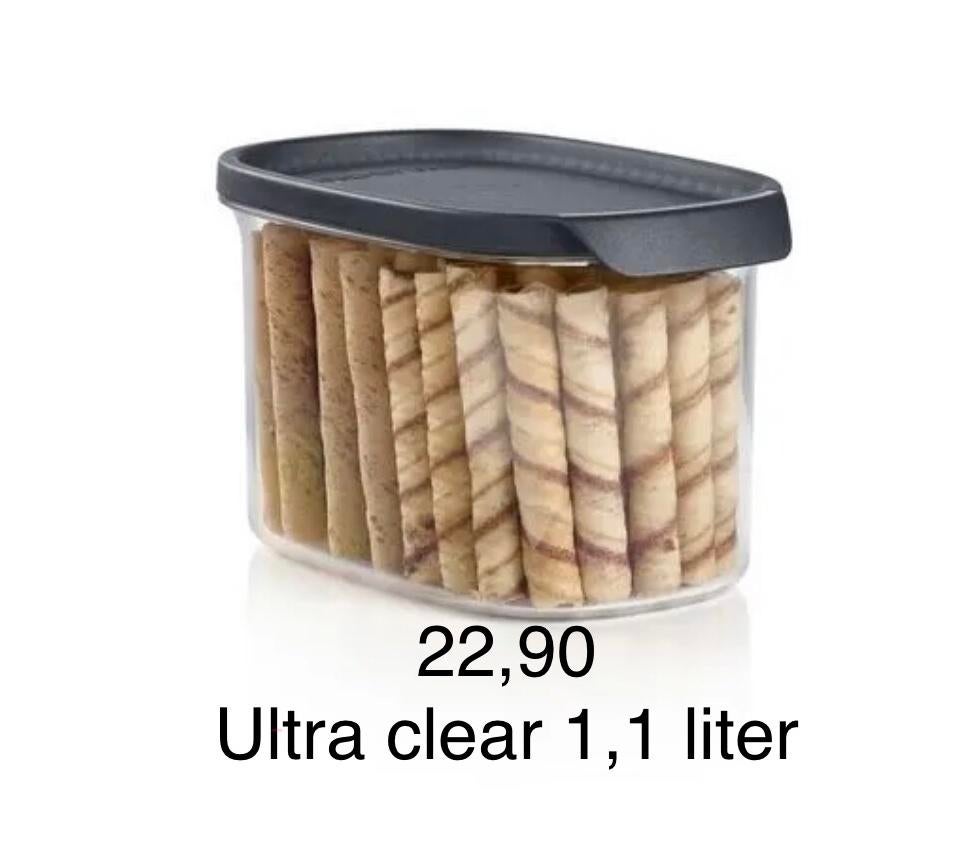 Tupperware splinternieuwe Ultra Clear  - Diverse Maten, Huis en Inrichting, Keuken | Tupperware, Nieuw, Bus of Trommel, Ophalen of Verzenden