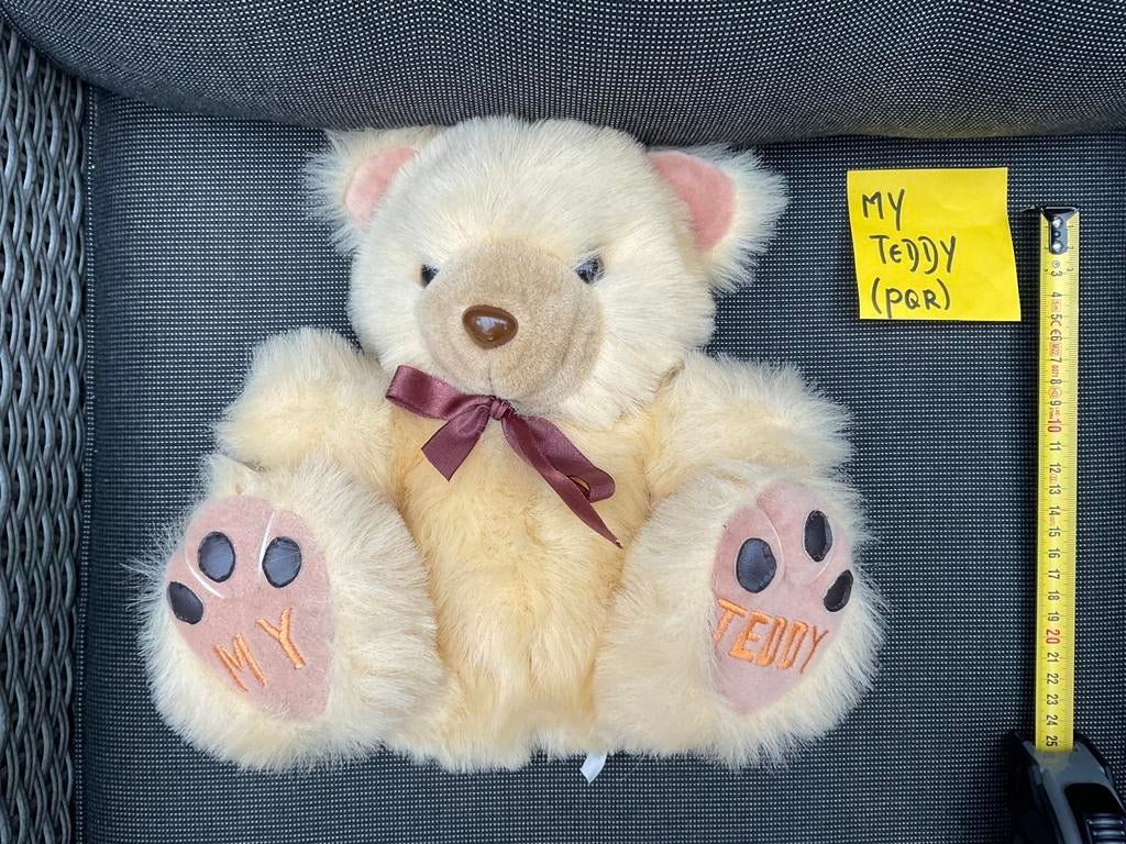 Nieuwe zgan My Teddy Gebr. Struis beer teddybeer 25cm, Ophalen, Nieuw, Stoffen beer, Overige merken