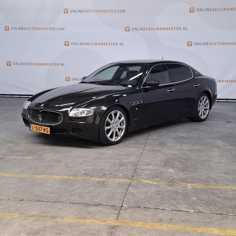 Personenauto, Maserati, Quattroporte, 4.2, 2006, Automaat, 8 cilinders, Zwart, Bedrijf