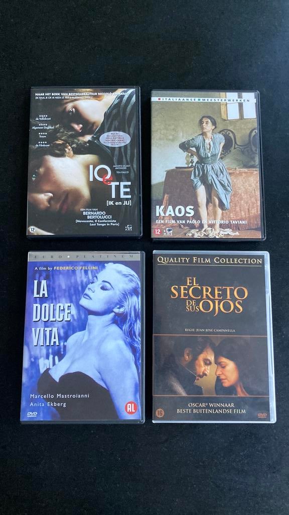 DVD Italiaanse film klassiekers (en één Spaanse), Cd's en Dvd's, Dvd's | Filmhuis, Vanaf 16 jaar, Ophalen of Verzenden, Zo goed als nieuw