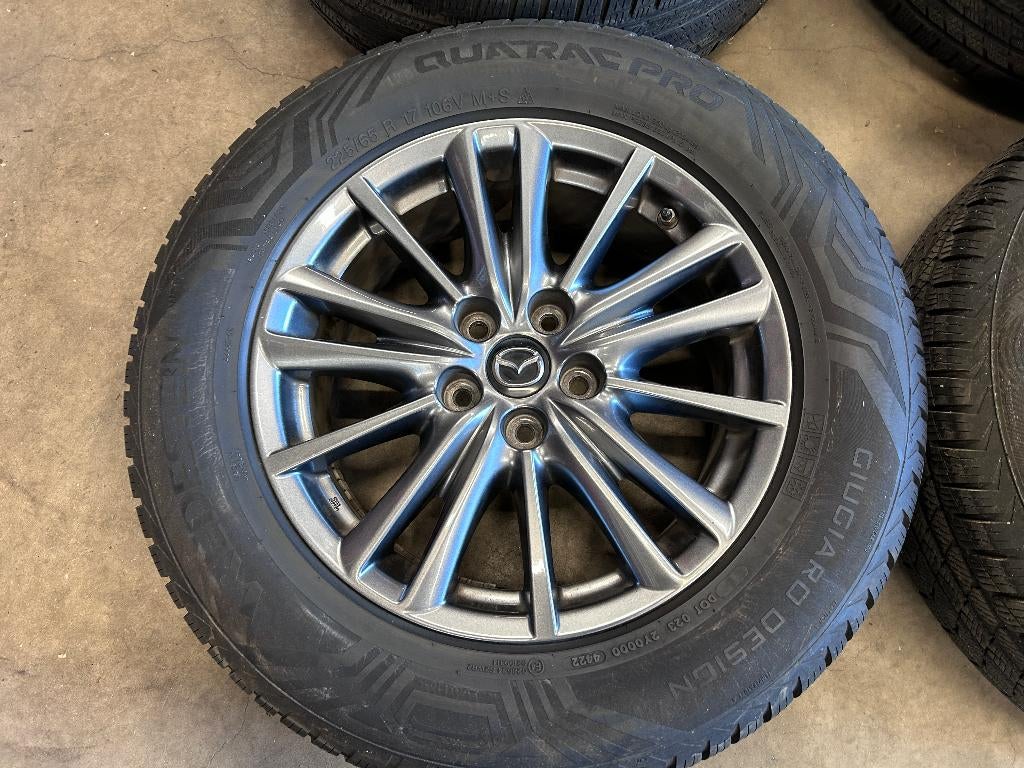 Diversen mooie originele 17 inch velgen + banden Mazda CX-5, Auto-onderdelen, Banden en Velgen, Gebruikt, Banden en Velgen, 17 inch
