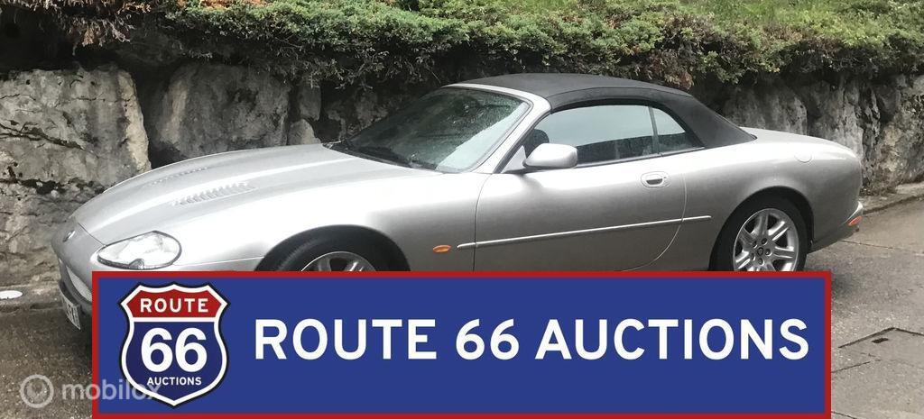 Jaguar XKR Cabriolet | 1999 | Route 66 Auctions, Auto's, Overige carrosserieën, Zwart, Bedrijf, Handgeschakeld