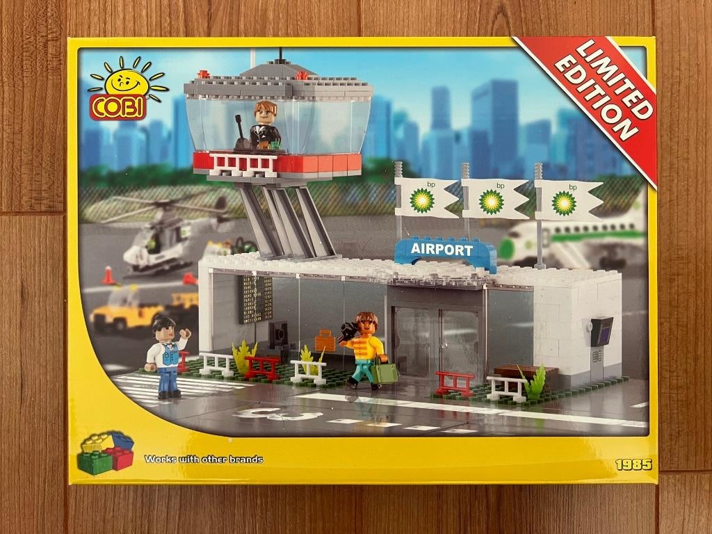 Cobi bouwset 1985 Vliegveld, nieuw, in ongeopende verpakking, Ophalen of Verzenden, Nieuw, Overige merken
