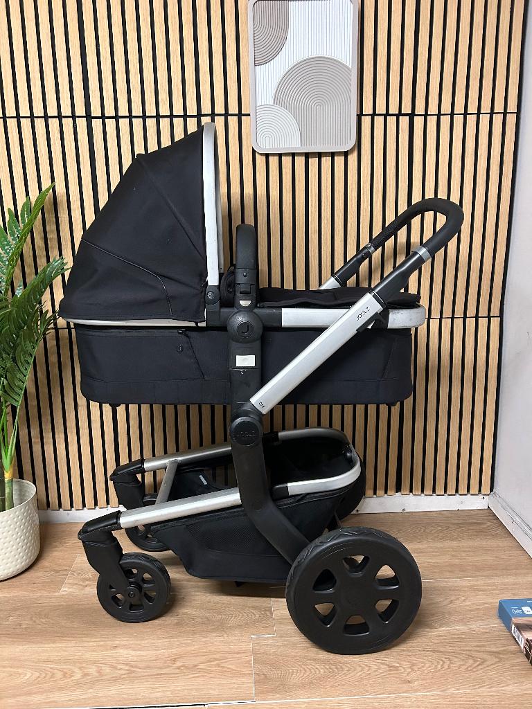 Joolz day zwart 5 in 1 compleet met isofix, Zo goed als nieuw, Combiwagen, Verstelbare duwstang, Ophalen