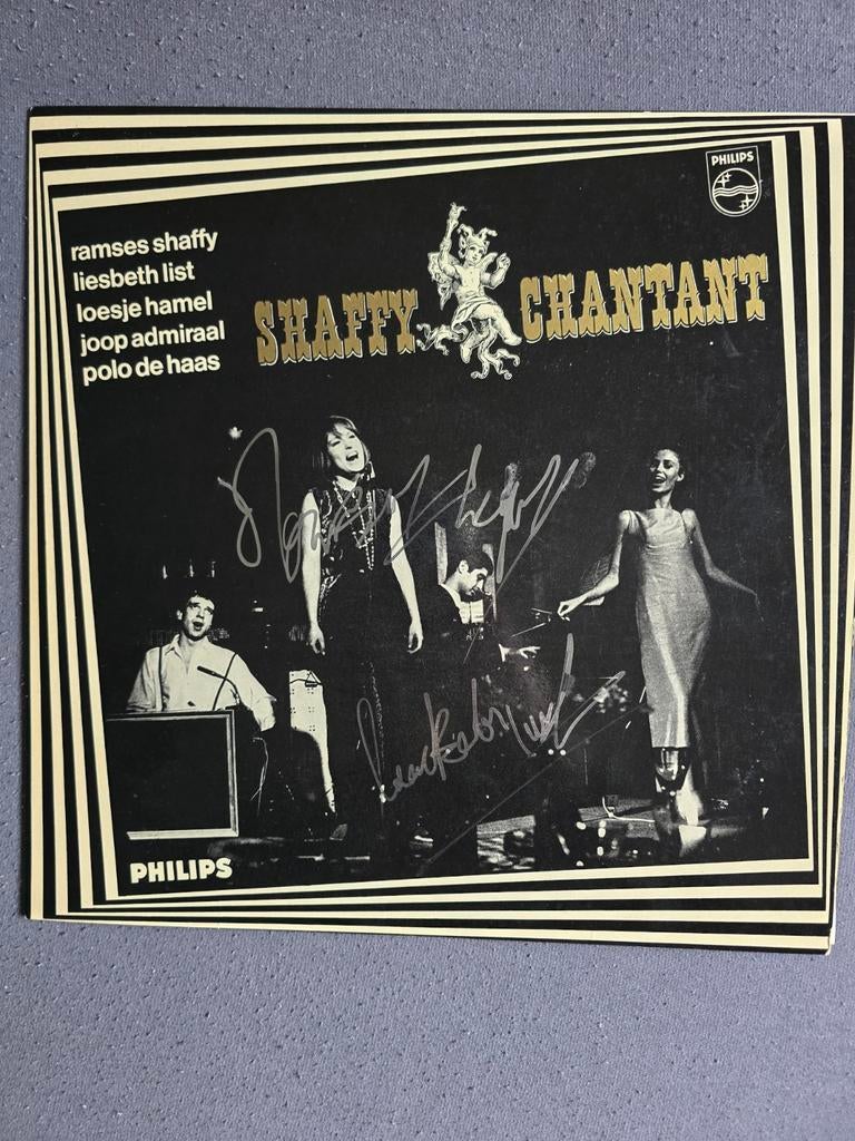 Shaffy lp GESIGNEERD, Cd's en Dvd's, Vinyl | Nederlandstalig, Ophalen of Verzenden, Gebruikt, 12 inch, Levenslied of Smartlap