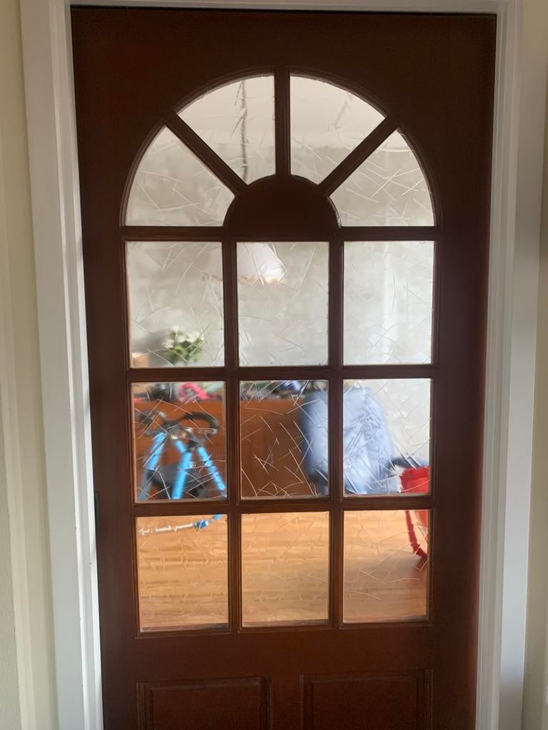 Opdekdeur, Ophalen, Gebruikt, 80 tot 100 cm, Binnendeur