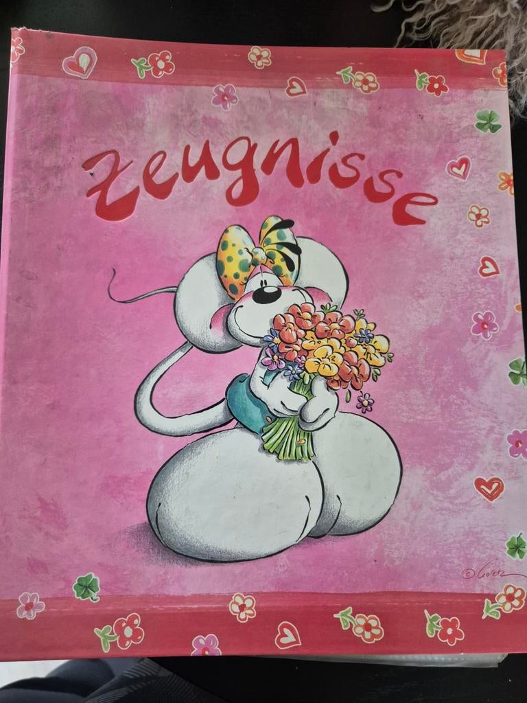 Diddl verzamelmap met kaarten, brieven, enveloppen en tasjes, Ophalen, Diddl, Zo goed als nieuw, Papier, Kaart of Schrift