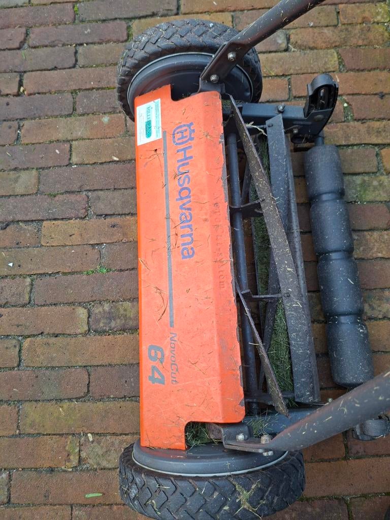 Husqvarna kooimaaier - Goede staat, messen slijpen, Gebruikt, Handgrasmaaier, Ophalen of Verzenden, Kooimesmaaier