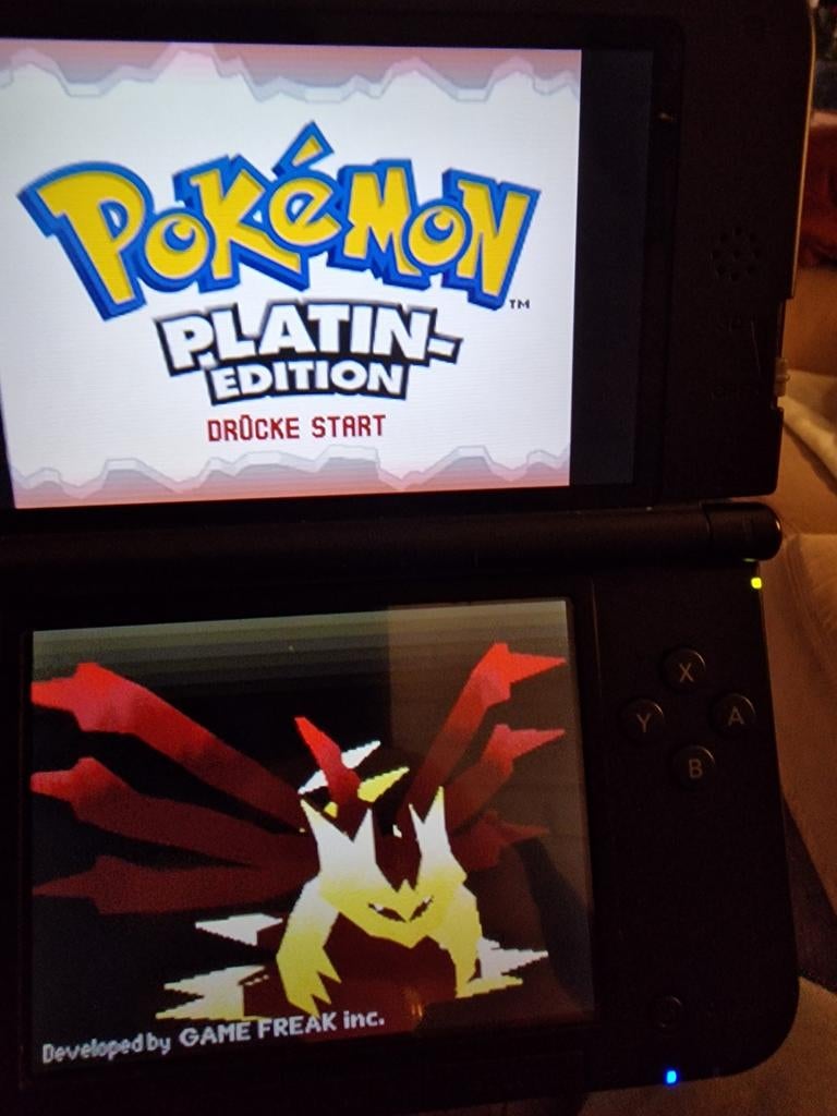 Pokemon Platinum Edition Duitse versie, Spelcomputers en Games, Ophalen of Verzenden