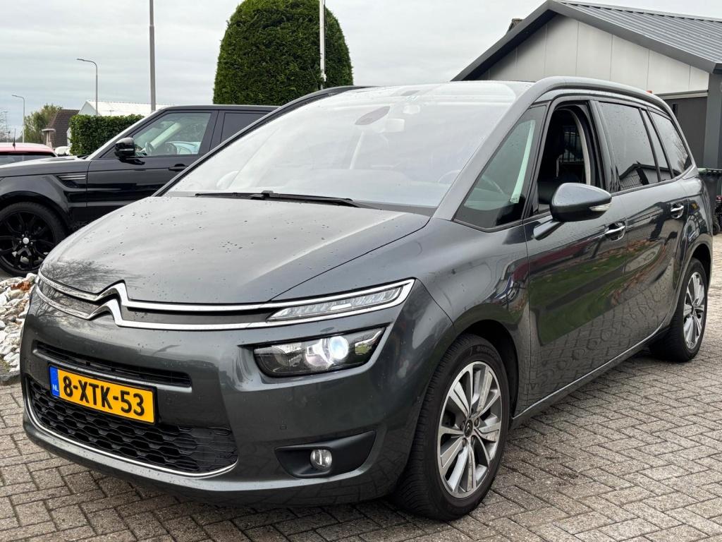 Citroën Grand C4 Picasso 1.6 Benzine 7-Persoons 2014 Trekha, Auto's, Citroën, Voorwielaandrijving, Euro 5, Gebruikt, 4 cilinders