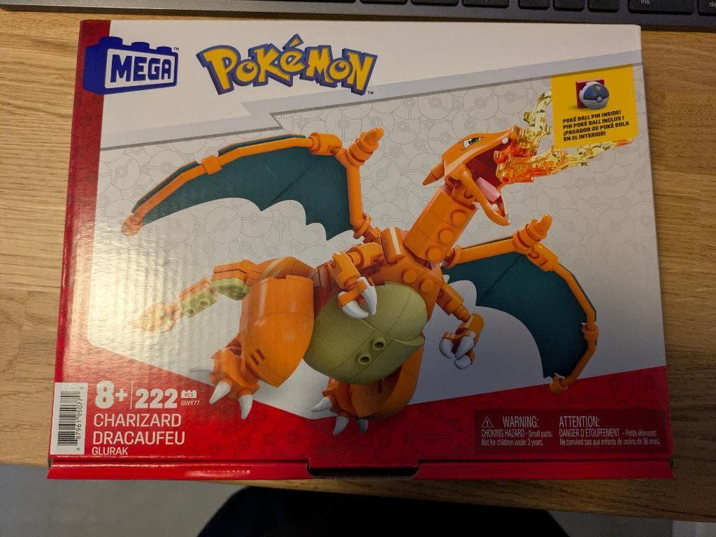 Nieuwe Mega Construx Pokémon Charizard bouwset, Ophalen of Verzenden, Nieuw, Megabloks