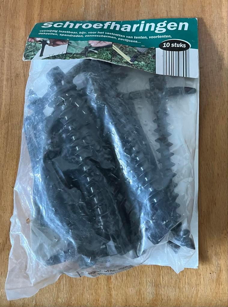 Schroefharingen - 10 stuks, Caravans en Kamperen, Ophalen of Verzenden, Nieuw