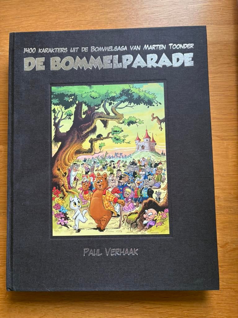Marten Toonder - De Bommelparade HC met losse prent, Eén stripboek, Ophalen of Verzenden