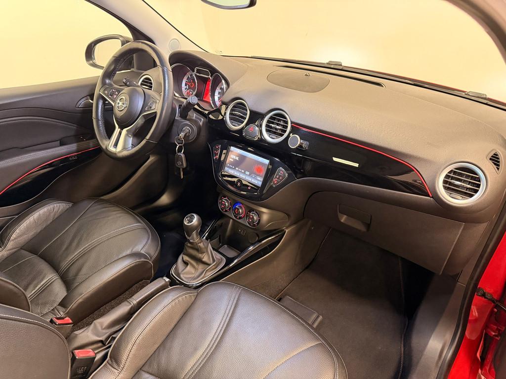 Opel ADAM 1.0 Turbo Slam |Leer|Pano|Stoel+stuurverw|Navi|PDC, Auto's, Opel, Voorwielaandrijving, ADAM, 1041 kg, 4 stoelen