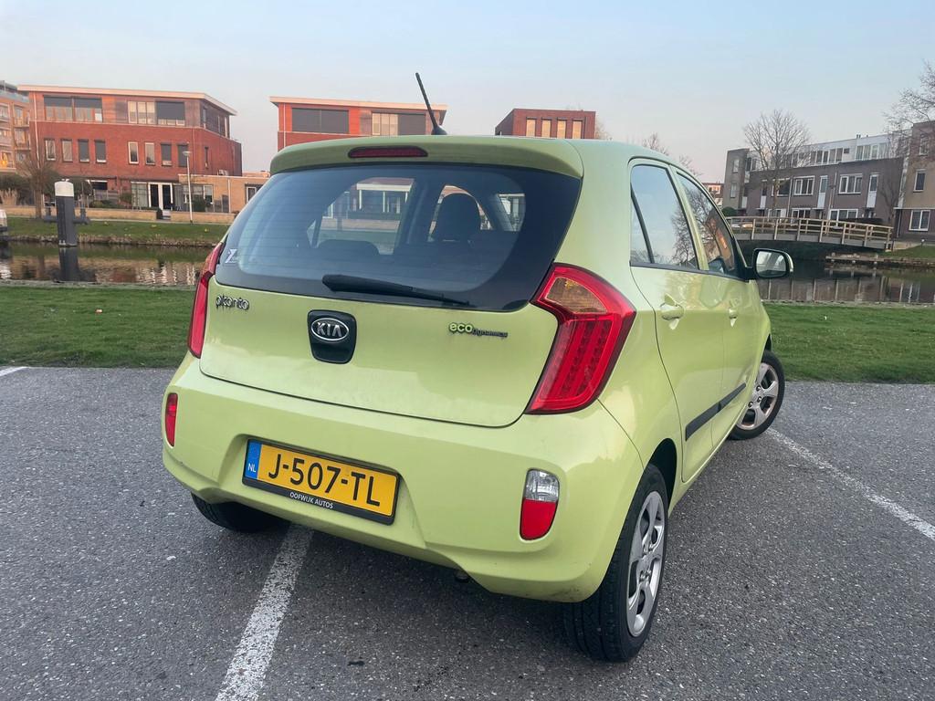 Kia Picanto 1.0 CVVT 5drs 69pk ELEKTRISCH PAKKET, Voorwielaandrijving, Euro 5, Stof, Gebruikt