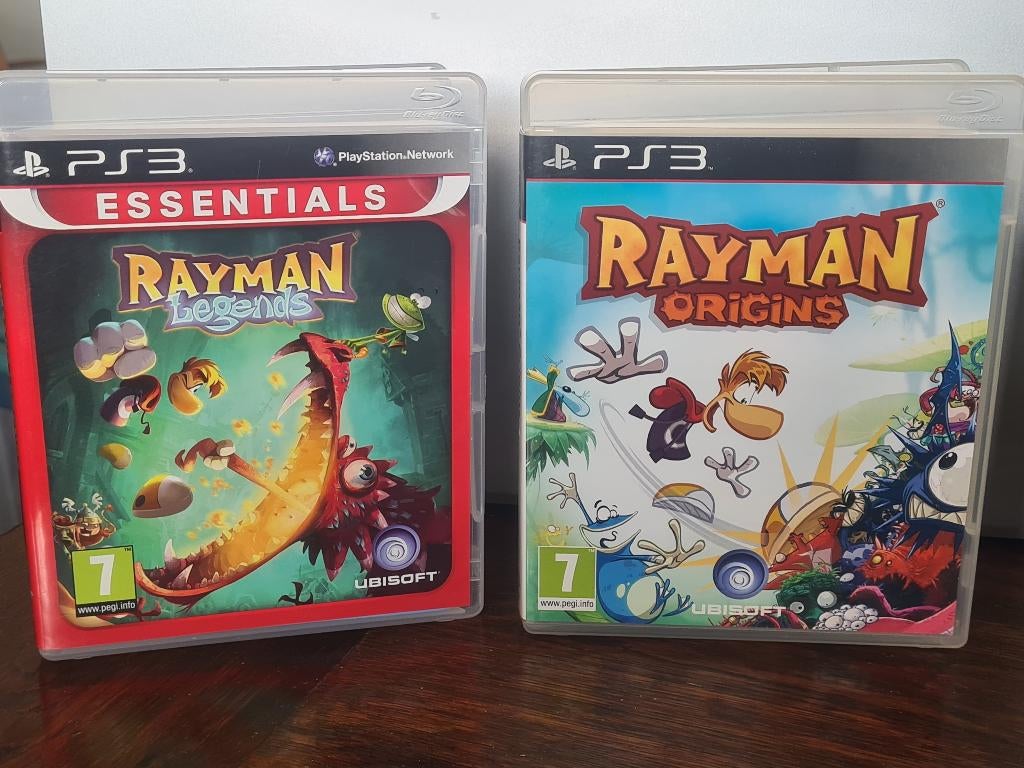 Rayman Legends + Origins PS3, Spelcomputers en Games, Avontuur en Actie, Ophalen of Verzenden, Zo goed als nieuw, 3 spelers of meer