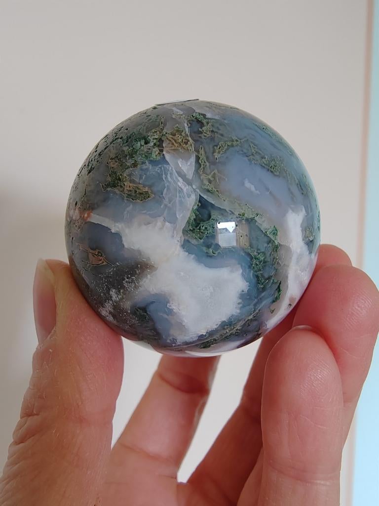 Mosagaat bol 45 mm, Ophalen of Verzenden, Mineraal