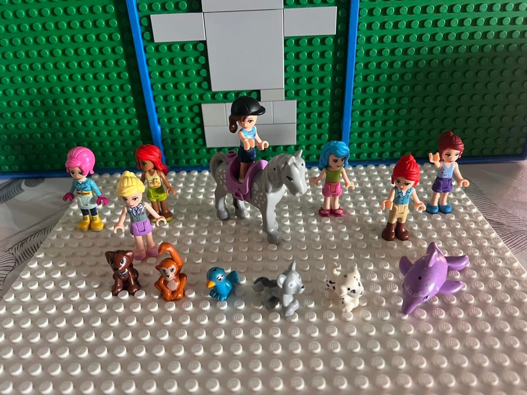 Lego friends paard kleine dieren en poppetjes, Ophalen of Verzenden, Zo goed als nieuw