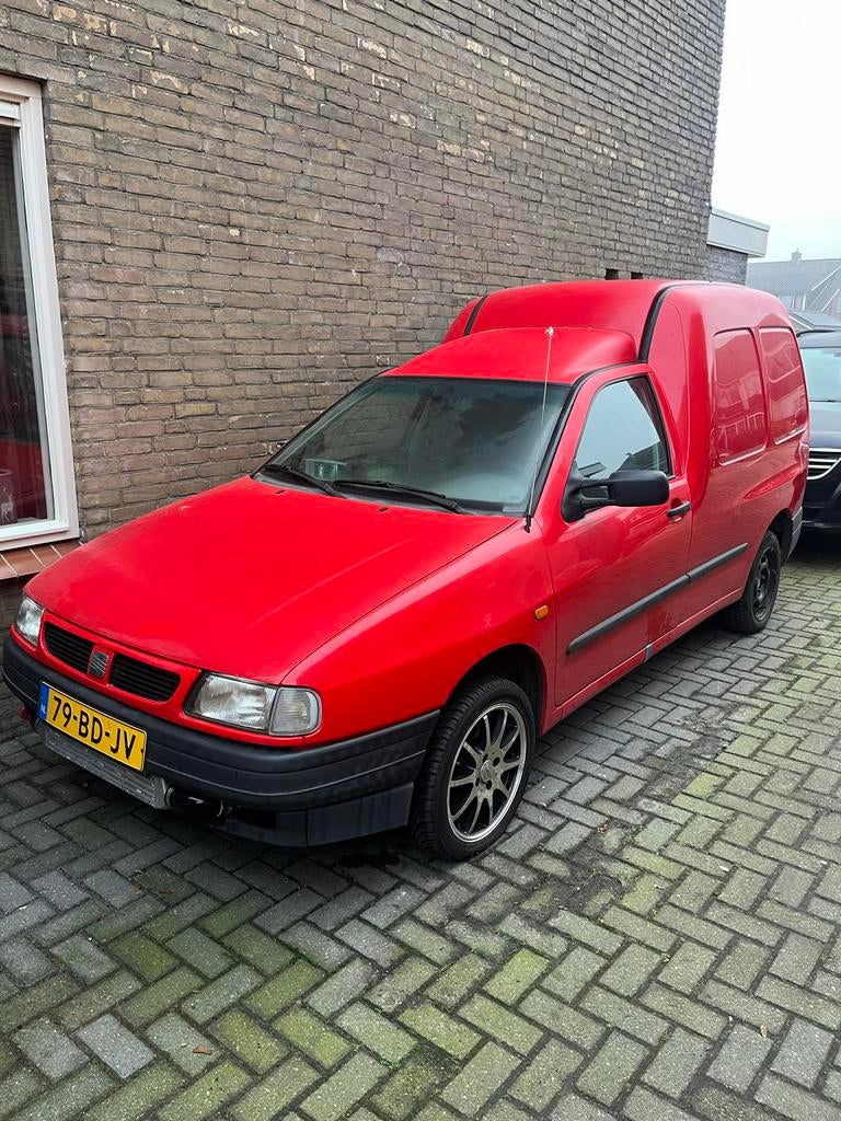 Seat Inca 1.9 SDI 47KW AYQ 500 2002 Caddy mk2, Voorwielaandrijving, 64 pk, 4 cilinders, Origineel Nederlands