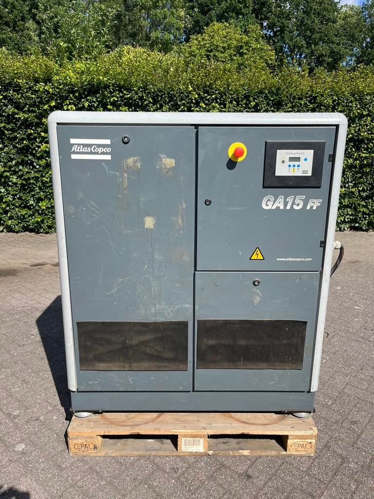 Atlas Copco GA15FF Compressor, Ophalen, Zo goed als nieuw