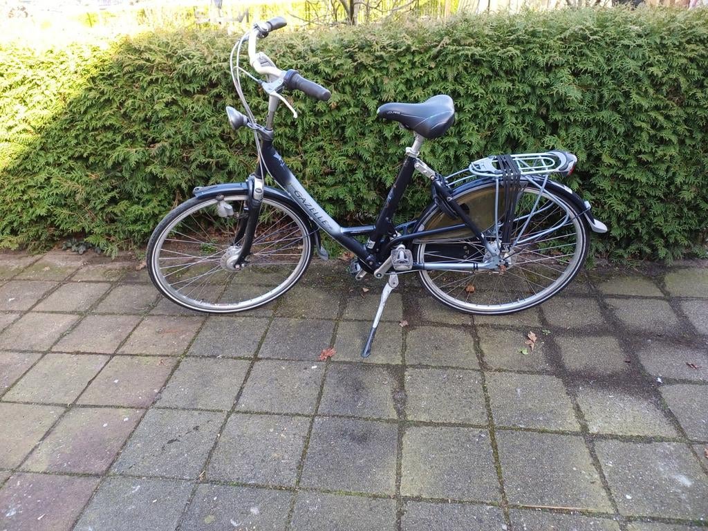 Prima fiets, vering voorvork defect,rest goed, Versnellingen, Ophalen of Verzenden, Gazelle, 53 tot 56 cm