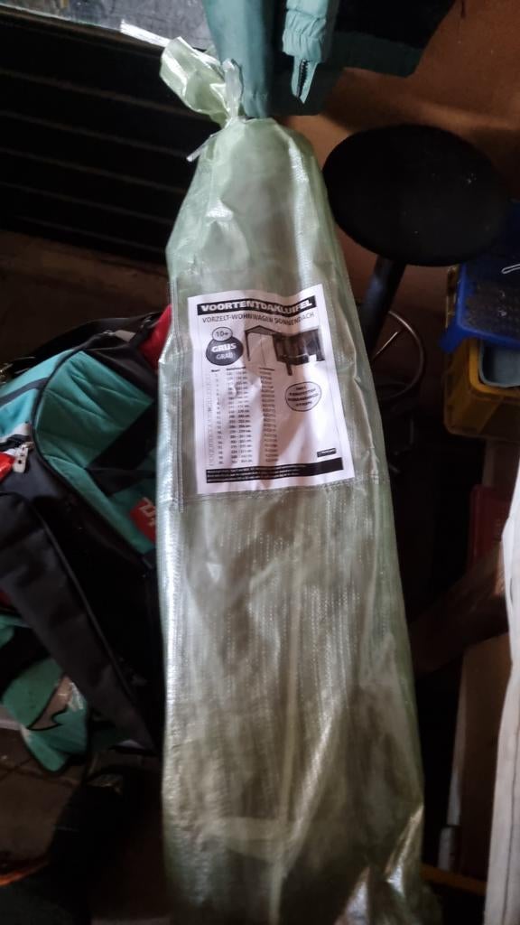 Nieuwe Obelink Solar maat 9 (211 - 221 cm) voortentluifel, Ophalen, Nieuw