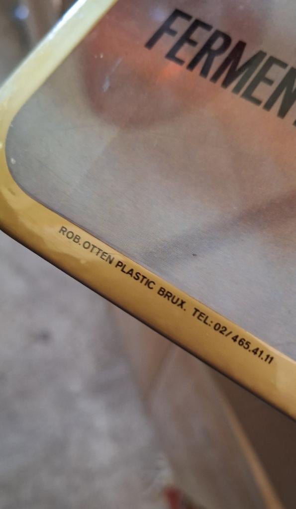 Glacoide reclamebord van Saison Regal, een Belgisch bier🍺, Reclamebord, Gebruikt, ., Ophalen of Verzenden