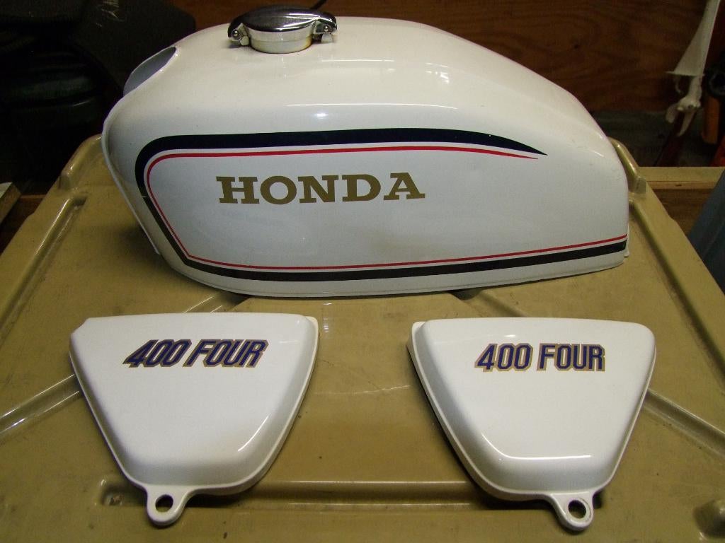 Honda CB 400 four lakset (tank en zijkappen) + div odln CB, Motoren, Ophalen of Verzenden