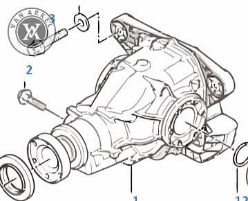 bmw e46 m3 cardan differential lsd, Auto-onderdelen, Ophalen, Gebruikt, -, -