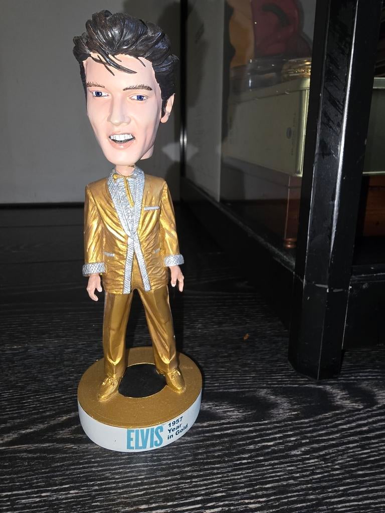 Elvis Presley wiebel hoofd 1957 Year in Gold, Ophalen of Verzenden, Nieuw