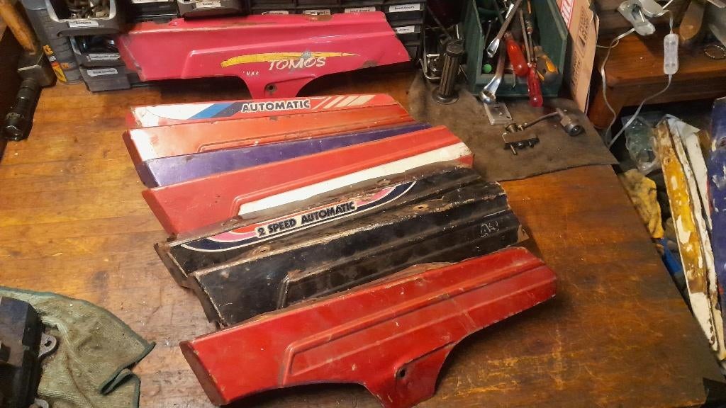 Tomos metalen kappen links, Ophalen, Gebruikt, Kap, Overige merken