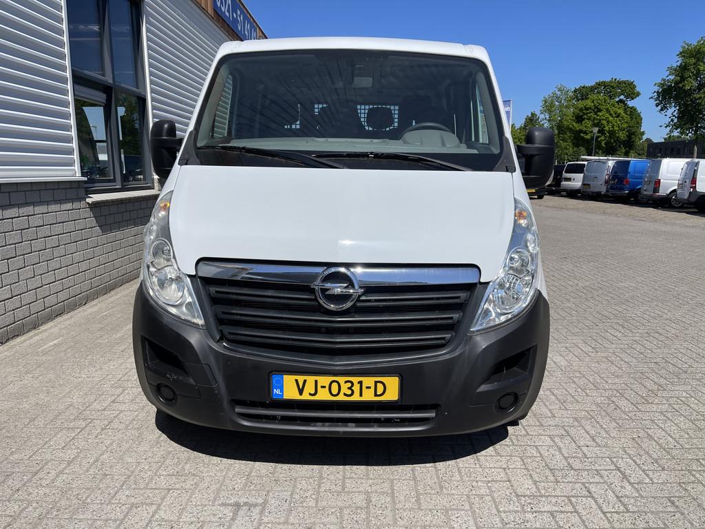 Opel Movano 2.3 CDTI 125pk L2 DC 7 persoons / rijklaar € 1, Auto's, Opel, Gebruikt, Huisgarantie, Met garantie (alle), Wit