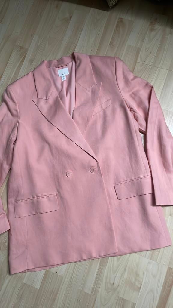 Nieuw roze Blazer maat M H&M, Ophalen of Verzenden, Nieuw, Maat 38/40 (M), Roze