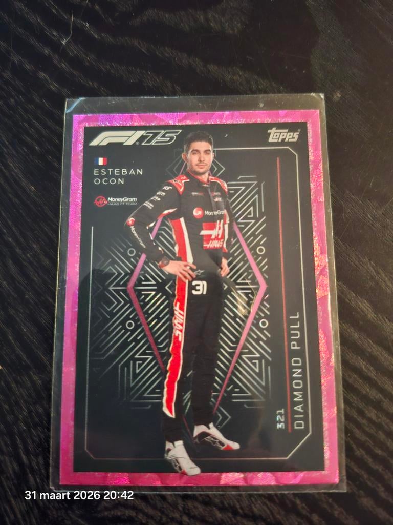 Esteban Ocon Topps F1 Diamond Pull kaart, Ophalen of Verzenden