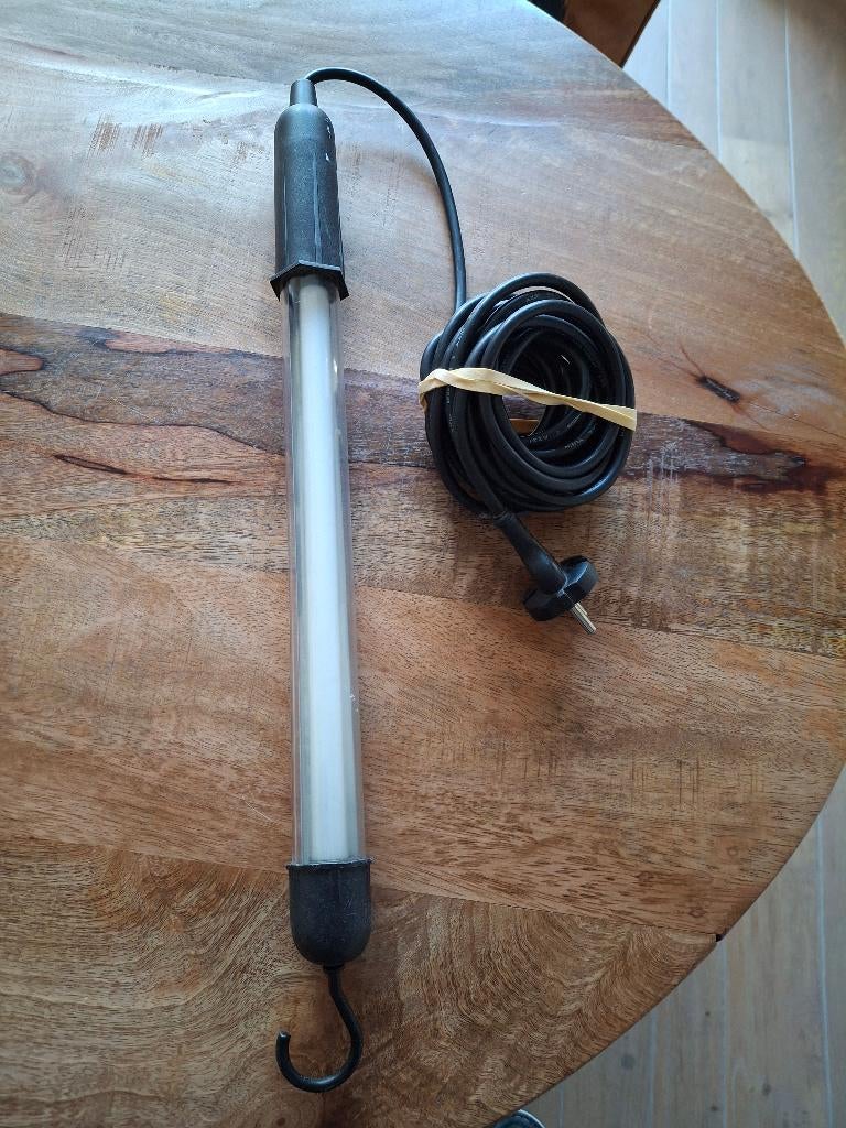 Elektronische looplamp, Doe-het-zelf en Verbouw, Bouwverlichting, Ophalen, Gebruikt, Minder dan 50 watt, Lamp met armatuur