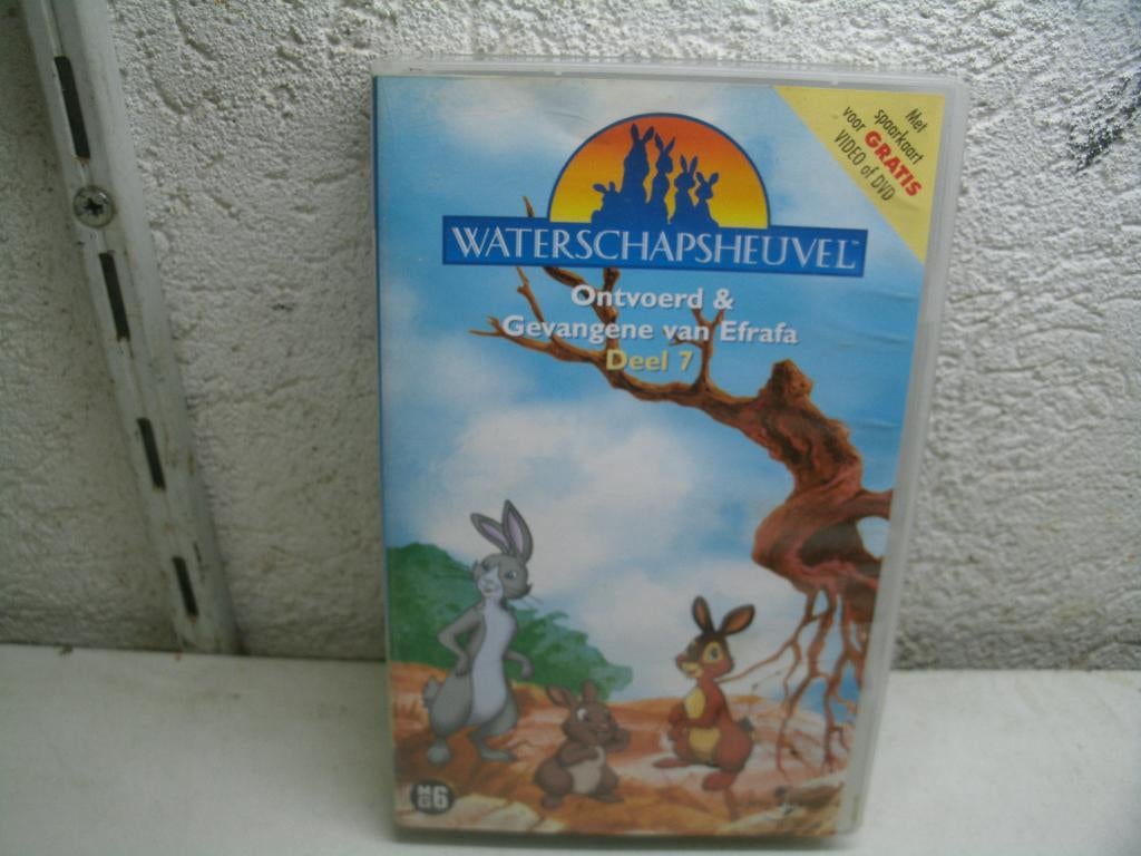 vhs 213a waterschapsheuvel ontvoerd & gevangene van afrafa, Cd's en Dvd's, VHS | Film, Alle leeftijden, Ophalen of Verzenden, Zo goed als nieuw