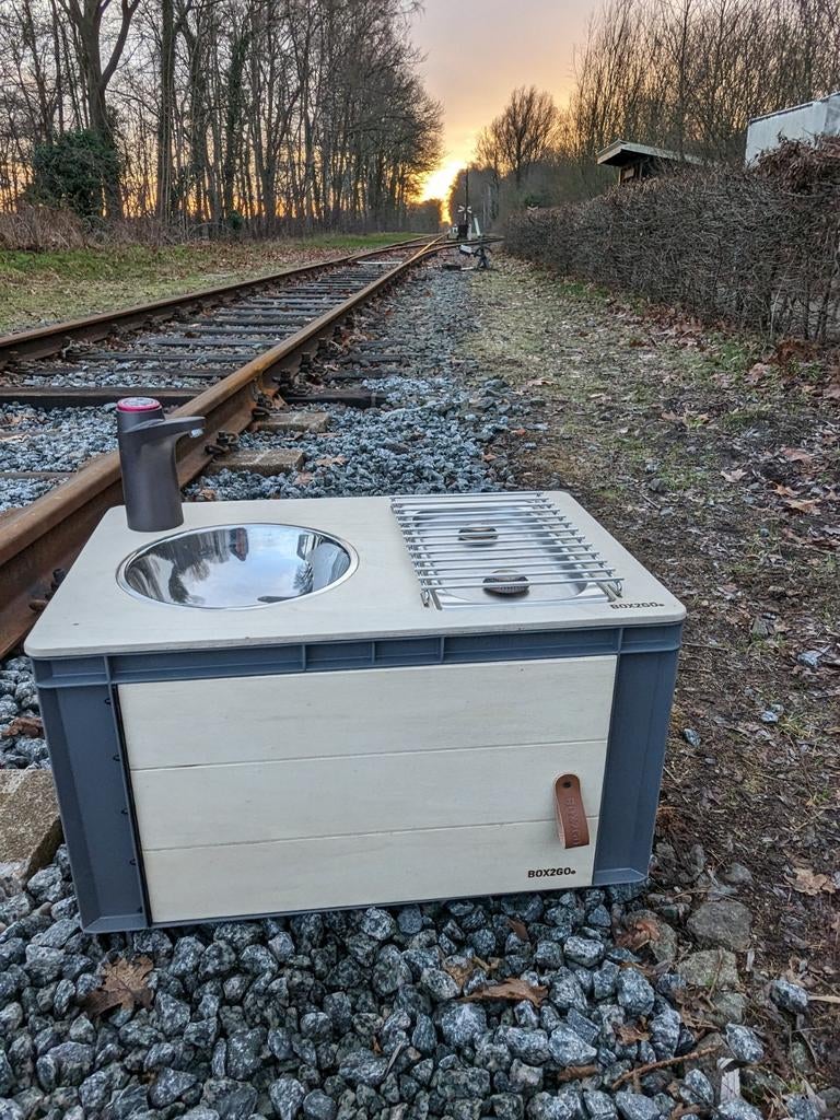 Camper keuken | camping keuken, Ophalen of Verzenden, Kunststof, Overige typen