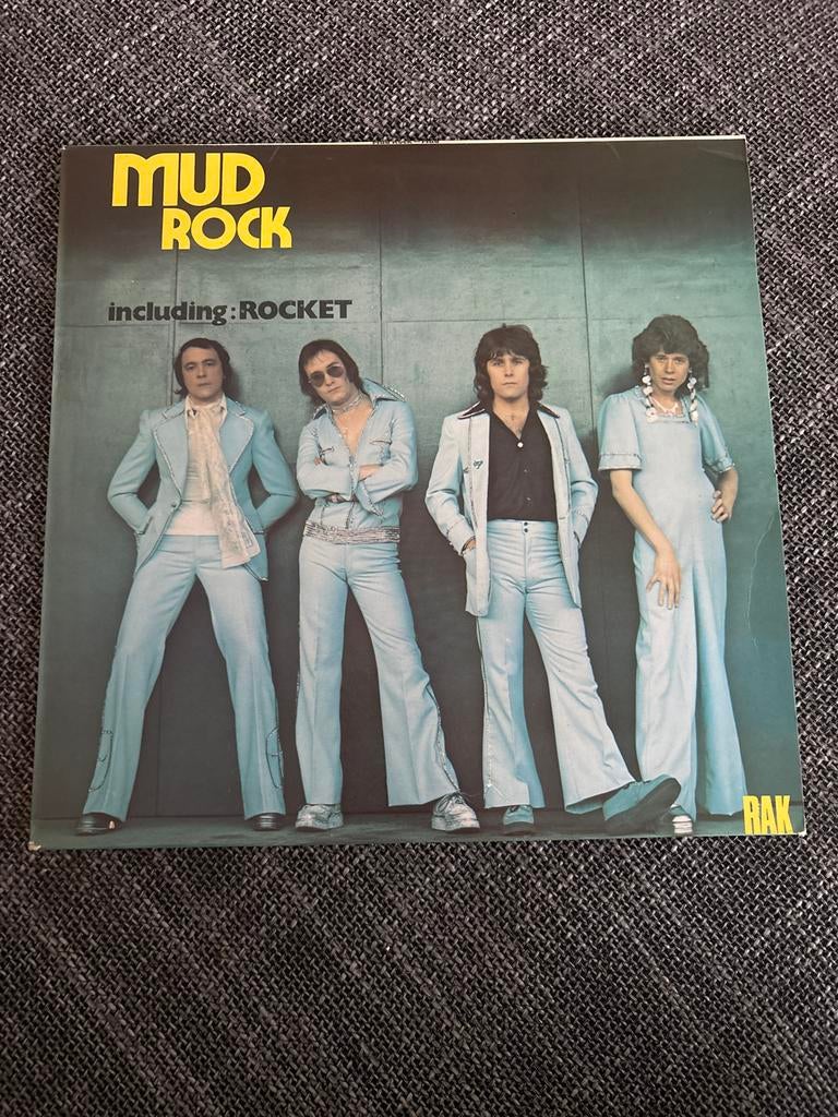 Mud - Mud Rock LP (1974) - Inclusief Rocket, Ophalen, Gebruikt, 12 inch, Poprock