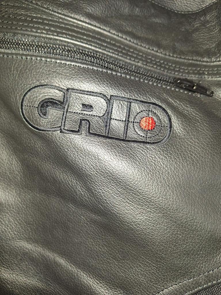 GRID Leren Motorbroek - Zwart, Broek | leer, Ophalen of Verzenden, GRID, Dames