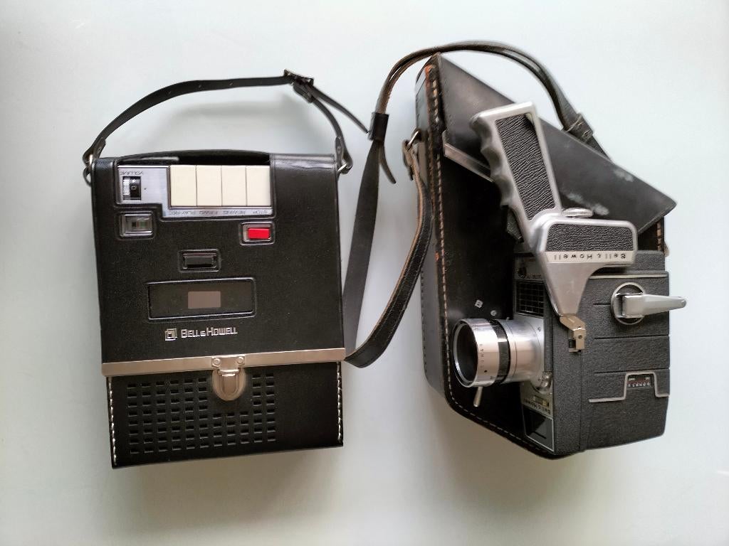 Bell & Howell Electric Eye 8mm Camera + 87500 Film recorder, Verzamelen, Fotografica en Filmapparatuur, Filmcamera, 1960 tot 1980