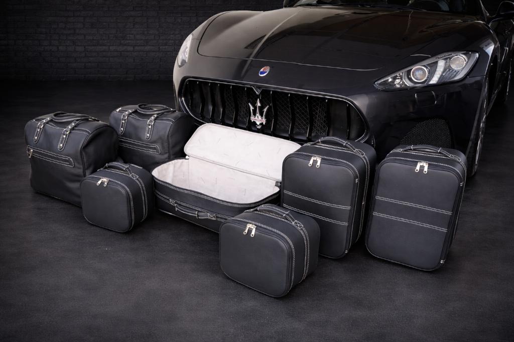 Roadsterbag lederen kofferset/koffers Maserati GranCabrio, Auto diversen, Ophalen of Verzenden, Nieuw
