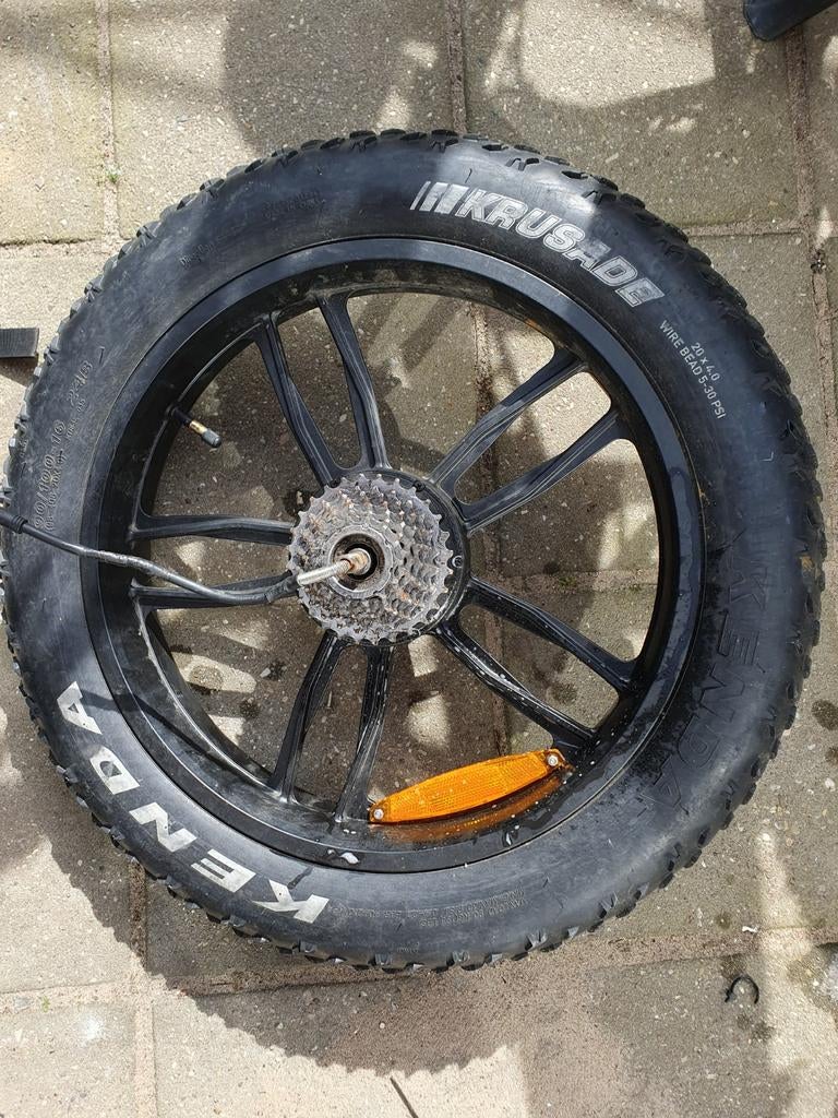 250 watt fatbike wiel, Ophalen of Verzenden, Overige typen