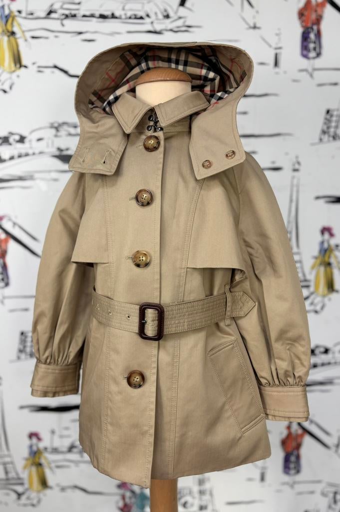 Burberry meisjes trenchcoat jas maat 4 NIEUW, Burberry, Customercare@burberry.com, Nieuw, Burberry EU