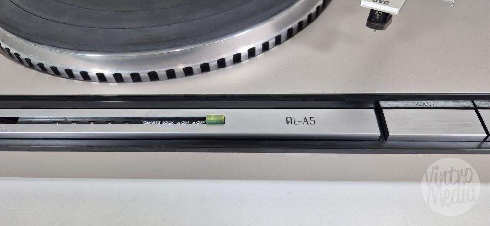 JVC QL-A5 Platenspeler | Direct-Drive | Quartz Lock | Pitch, Audio, Tv en Foto, Platenspelers, Overige merken, Refurbished, Pitch-regelaar