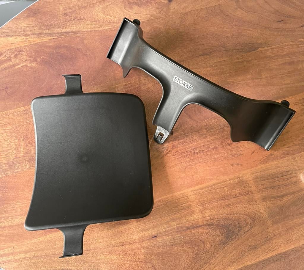 STOKKE baby set (eventueel met tuigje), Kinderen en Baby's, Kinderstoelen, Ophalen, Gebruikt, Meegroeistoel, Stoelverkleiner