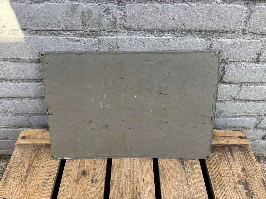 Vintage Ted's Creamy Root Beer Emaille Reclamebord, Ophalen