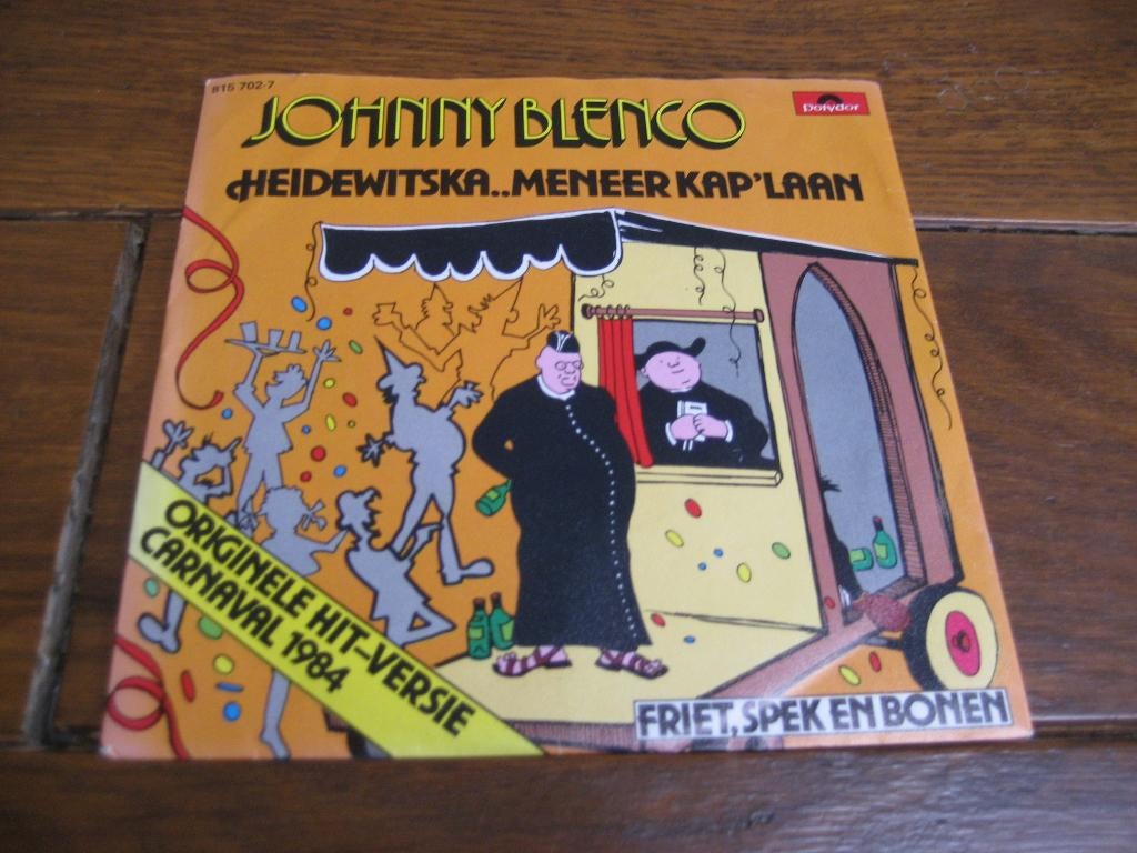 johnny blenco singles 2x nl, Cd's en Dvd's, Vinyl Singles, Gebruikt, 7 inch, Single, Ophalen of Verzenden