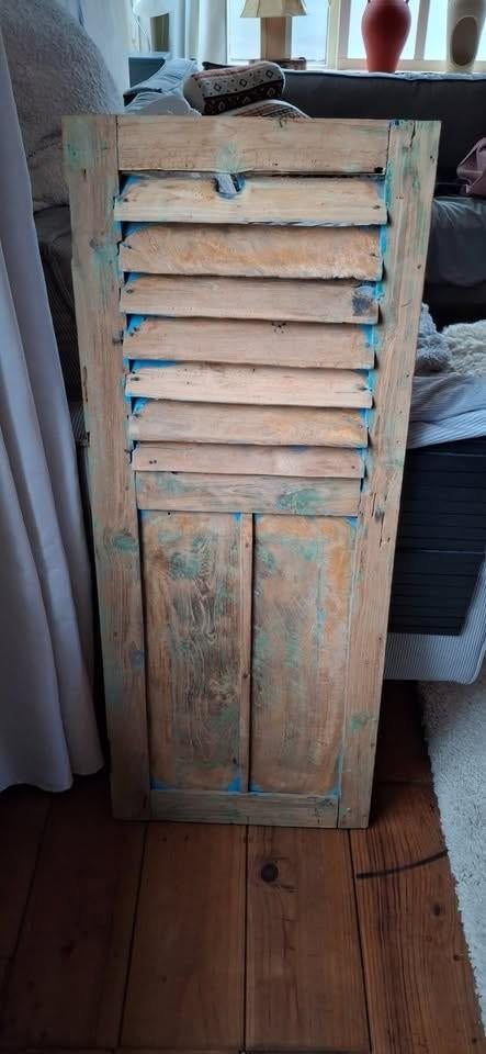 louvre luikje, Ophalen, Gebruikt