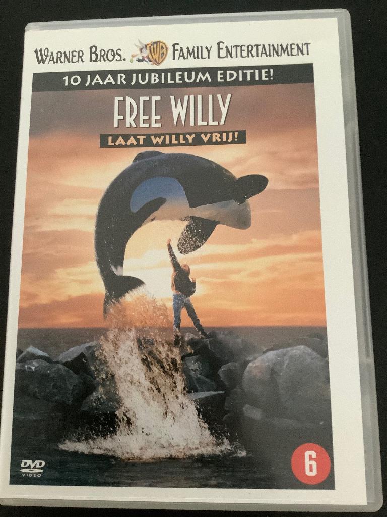 Free Willy dvd, Gebruikt, Ophalen of Verzenden, Dieren, Vanaf 6 jaar
