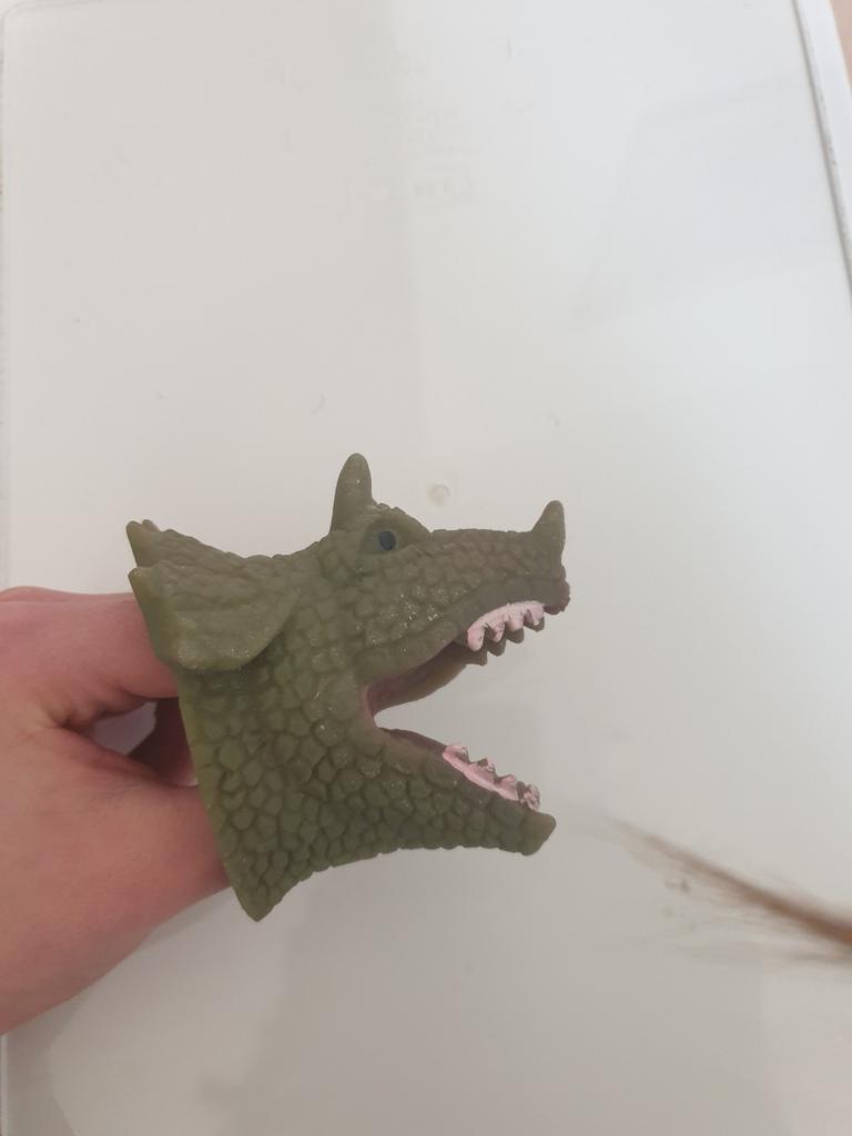 Krokodil handspeeltje, Ophalen of Verzenden, Gebruikt, Jongen